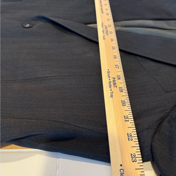 EVAN-PICONE Men’s Wool Blazer Jacket Black Size 46 USA - Picture 9 of 10